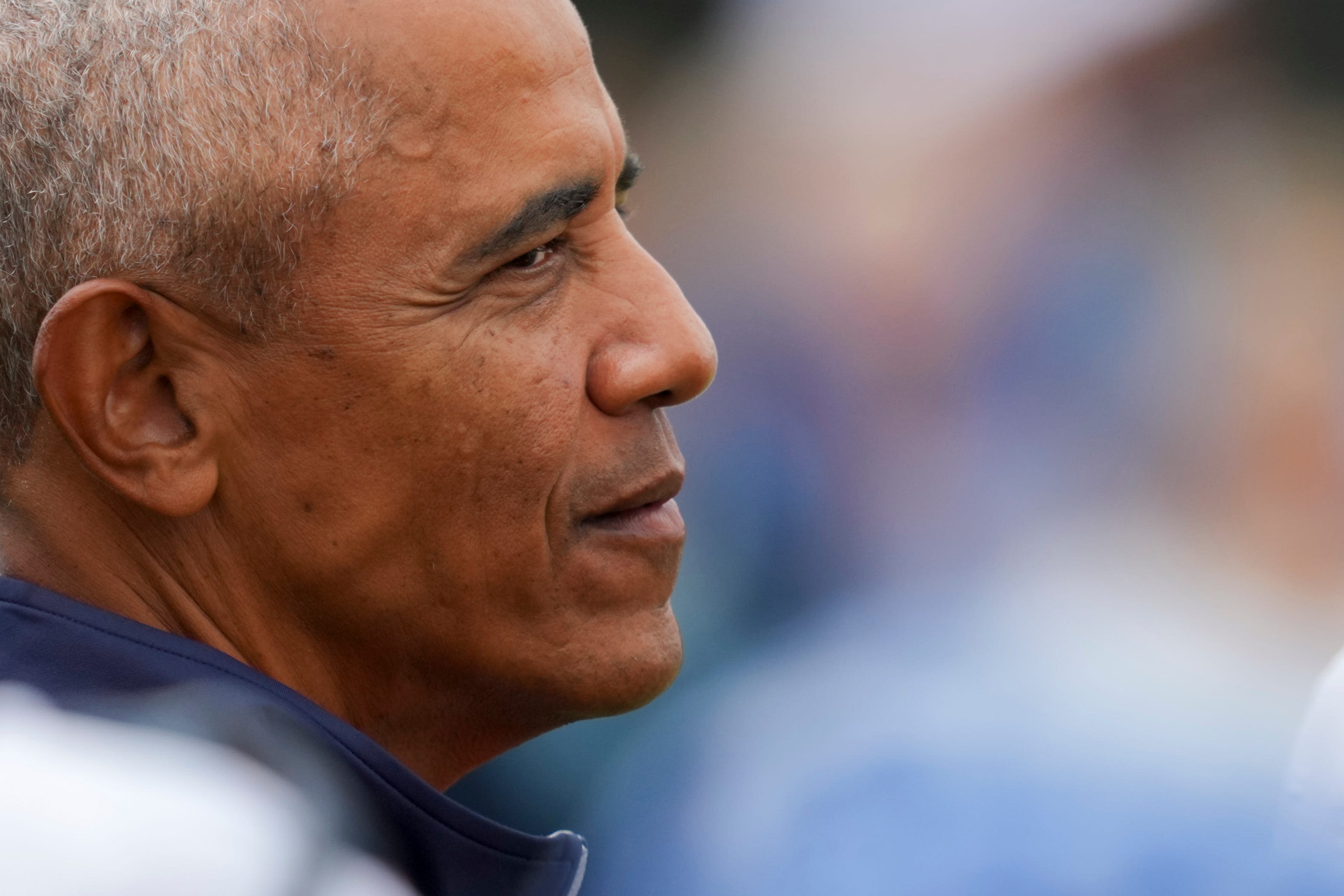 Former President Barack Obama cheers on Team USA on first day of 2024 Solheim Cup