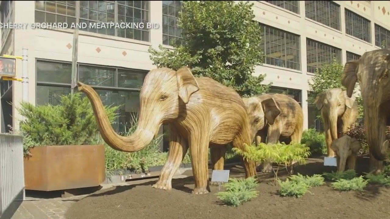 100 life-sized elephant sculptures migrate to NYC: Here's where to see them