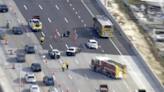 Motorcycle crash causes major delays on I-95 in Broward