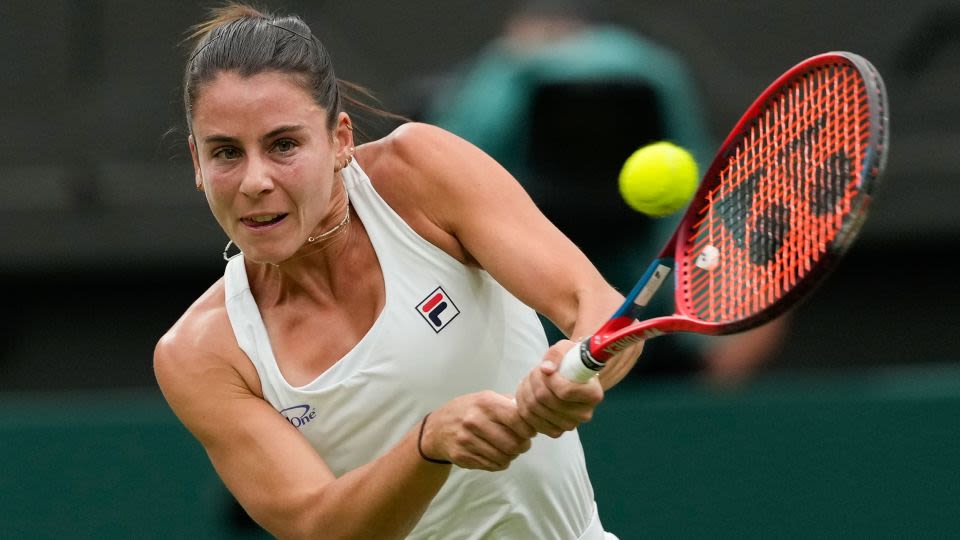 US star Emma Navarro’s Wimbledon run ended by Italy’s Jasmine Paolini