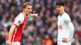 Martin Odegaard questions 'strange' Tottenham atmosphere against Man City
