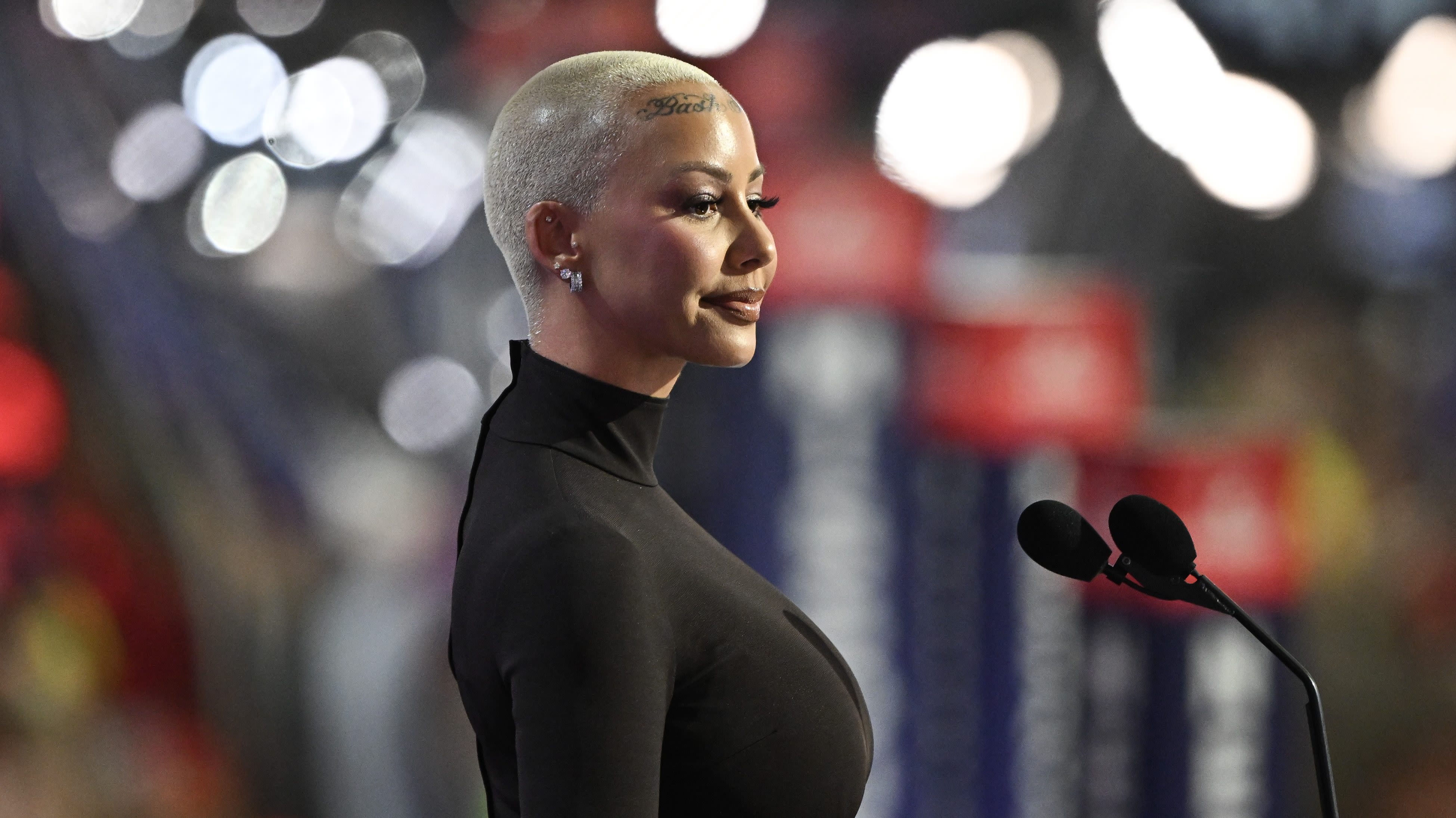 Amber Rose Catches Heat For Endorsement Speech At 2024 Republican National Convention