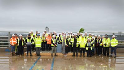 Glasgow marks vital construction milestone for exciting new facility