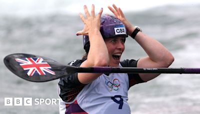 Paris 2024 Olympics: Great Britain's Kimberley Woods wins kayak single bronze