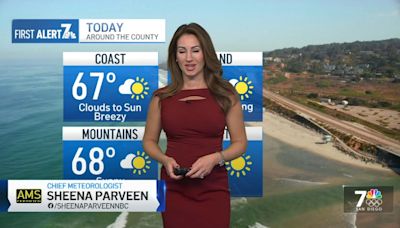 San Diego weather today: Sheena Parveen's forecast for May 3, 2024