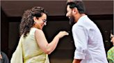 Kangana Ranaut Gives Ex Co-star Chirag Paswan A Low-five In Parliament, Candid Moment Goes Viral; Watch - News18