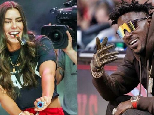 Unhinged Antonio Brown Does It Again, Flirts With Wife of Giants Star
