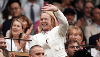 Torvill and Dean among stars soaking in the action on day six of Wimbledon