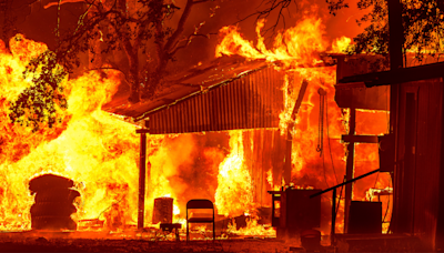 Wildfire larger than LA destroys hundreds of California properties