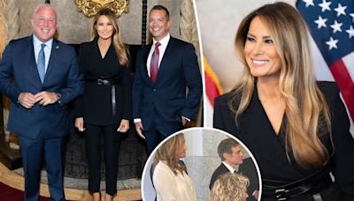 Melania Trump welcomes Caitlyn Jenner, Dr. Oz and more to Log Cabin Republicans fundraiser at Mar-a-Lago