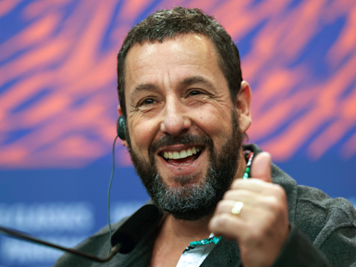 Adam Sandler and Wife Seen in Rare PDA Moment in Milan