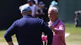 UNC football coach Mack Brown enjoys round with Roy Williams, Panthers owner Dave Tepper