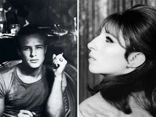La intensa amistad entre Marlon Brando y Barbra Streisand - La Tercera