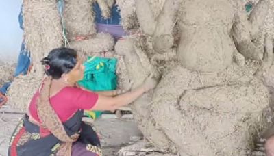 In Andhra’s Srikakulam, Eco-friendly Clay Idols Of Lord Ganapati Are In Demand - News18