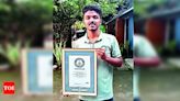 Assam student writes 84-page book in 9hrs, sets Guinness World Record | Guwahati News - Times of India