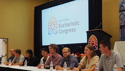 Catholic pilgrims share stories journeying to National Eucharistic Congress