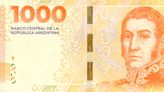 El Banco Central lanzó nuevo billete de $1.000: cuáles son sus características