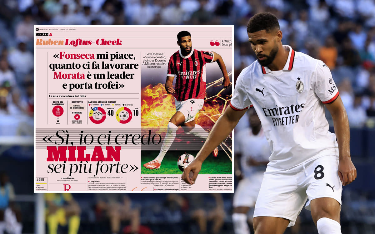 Loftus-Cheek discusses ‘very positive’ Fonseca start, his season targets and Morata’s arrival