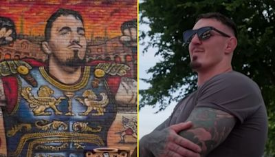 Tom Aspinall has one hilarious complaint about hometown mural dedicated to him