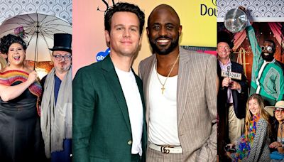 Jonathan Groff & Wayne Brady rang in Pride Month in true Broadway fashion