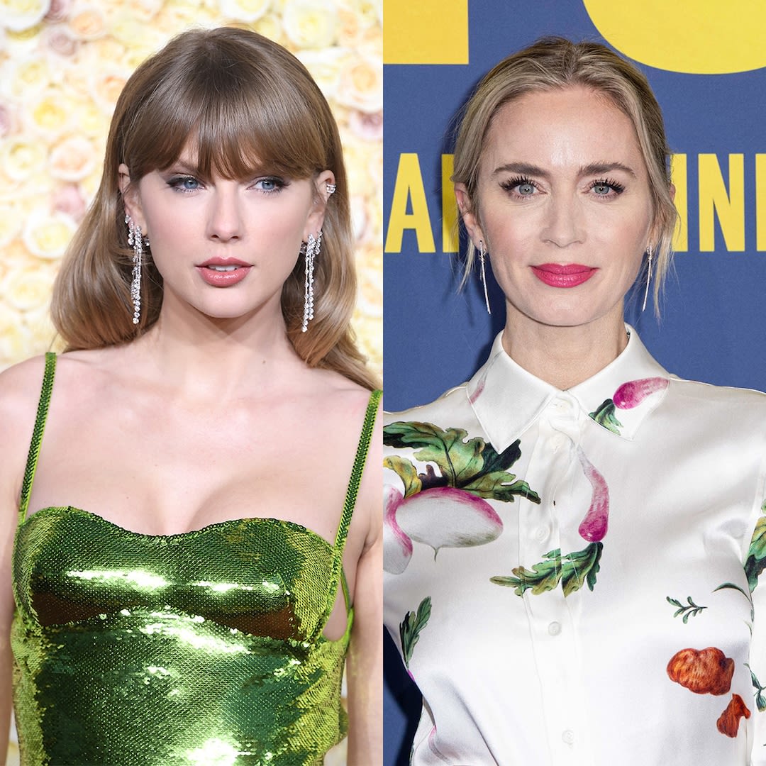 Emily Blunt Reveals What Taylor Swift Told Her Daughter That Almost Made Her Faint - E! Online