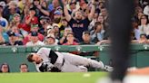 Yankees' Anthony Rizzo leaves loss to Red Sox early with wrist injury after collision at first base