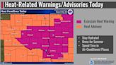 NWS issues excessive heat warning for Sioux Falls, parts of southeastern South Dakota