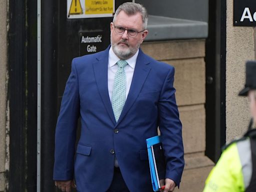 Ex-DUP leader Sir Jeffrey Donaldson to face trial over 18 sex offence allegations