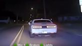 Hellcat Blacks Out To Ditch The Cops