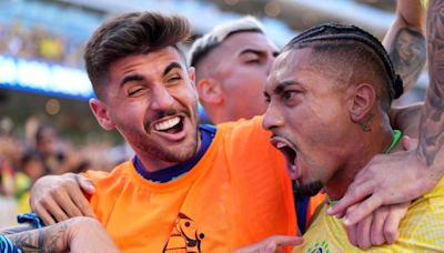 Brasil - Colombia: Raphinha, titularidad y golazo de falta en la Copa América