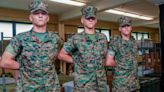 Triplets go through Marine boot camp together at Parris Island. ‘Still my babies,’ Mom says