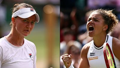 Paolini y Krejcikova buscan su primer Wimbledon en una final inesperada