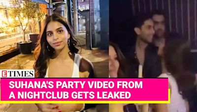 Suhana Khan's London Night Out with Agastya Nanda Reignites Dating Rumors | Etimes - Times of India Videos