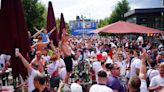 England fans descend on streets and bars after Gareth Southgate’s rallying cry