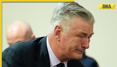 Watch: Alec Baldwin cries uncontrollably in court as judge dismisses Rust shooting, manslaughter case against him