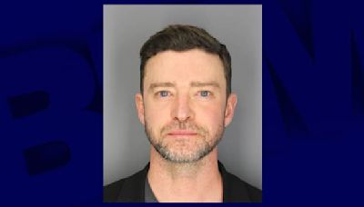 Le "mugshot" de Justin Timberlake après son arrestation pour conduite en état d'ébriété