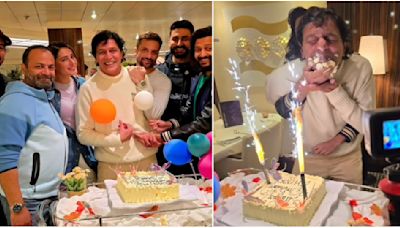 Housefull 5: Chunky Panday’s birthday celebrations ft Abhishek Bachchan, Fardeen Khan, Riteish Deshmukh and more look like a riot; WATCH