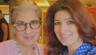 Dimple Kapadia believes daughter Twinkle Khanna’s 40 ligament tears are because she twists her foot and puts it her mouth: ‘My mother says…’