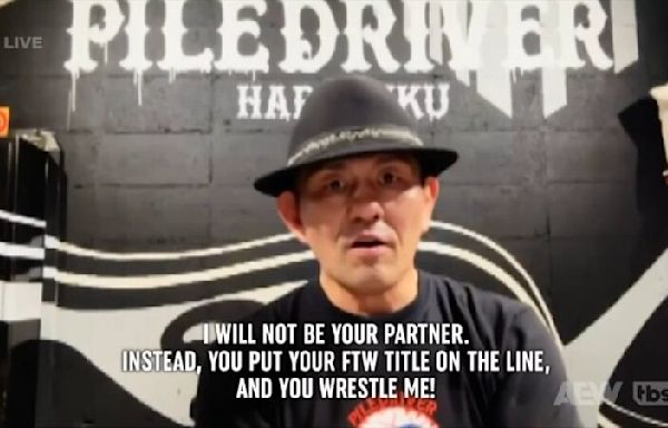 Minoru Suzuki Challenges Chris Jericho To FTW Title Match On 6/26 AEW Dynamite