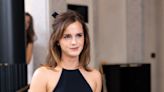 Emma Watson Looked So Chic at Milan Fashion Week in Her Take on the Little Black Dress
