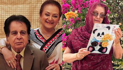 Saira Banu reveals Dilip Kumar used to call her ‘aunty’, pens note about their pure love: ‘Saira, you are my…’