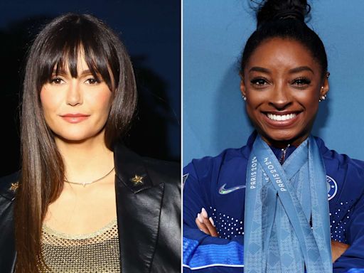 Nina Dobrev Celebrates 'Explosive' Simone Biles at the 2024 Olympics: 'She Is the GOAT of All GOATs' (Exclusive)