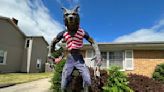 ‘Let me have my werewolf;’ Statue outside of Piqua home causes debate among neighbors