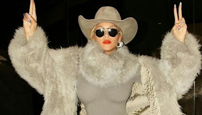 Beyoncé Spices Up Her 'Cowboy Carter' Wardrobe With Assless Chaps & Runway Fur