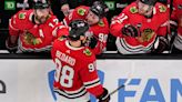 Blackhawks rookie Connor Bedard scores first NHL goal in electrifying fashion