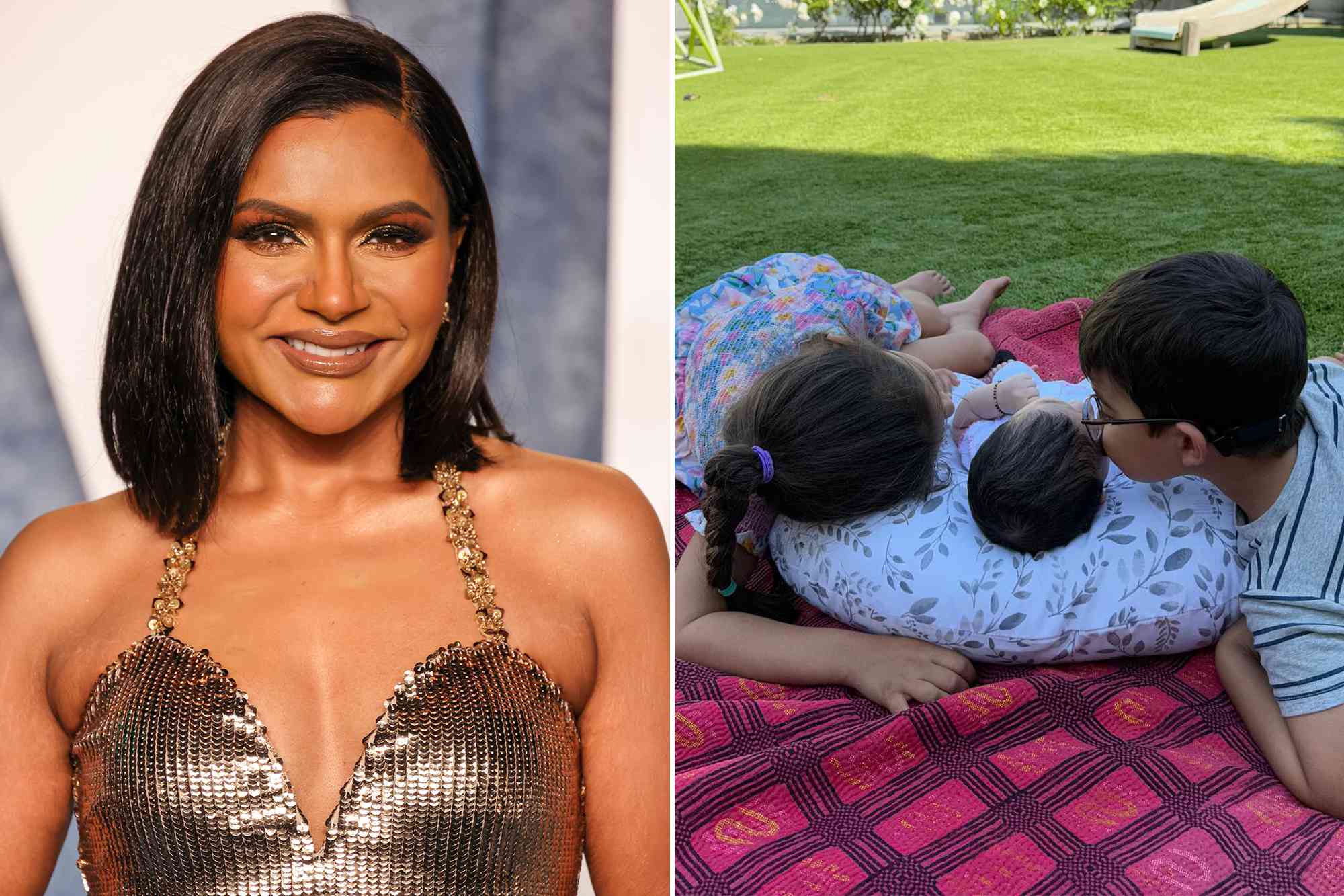 The Cutest Pictures of Mindy Kaling and Her 3 Children — Katherine, Spencer and Anne