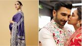 PICS: Deepika Padukone says 'baby wants to party' as she decks up in saree for Anant-Radhika's Sangeet; tags daddy-to-be Ranveer Singh