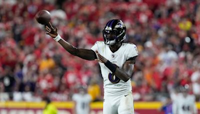 Lamar Jackson desperately rallies Ravens, falls 27-20 to Chiefs for 5th loss in 6 meetings