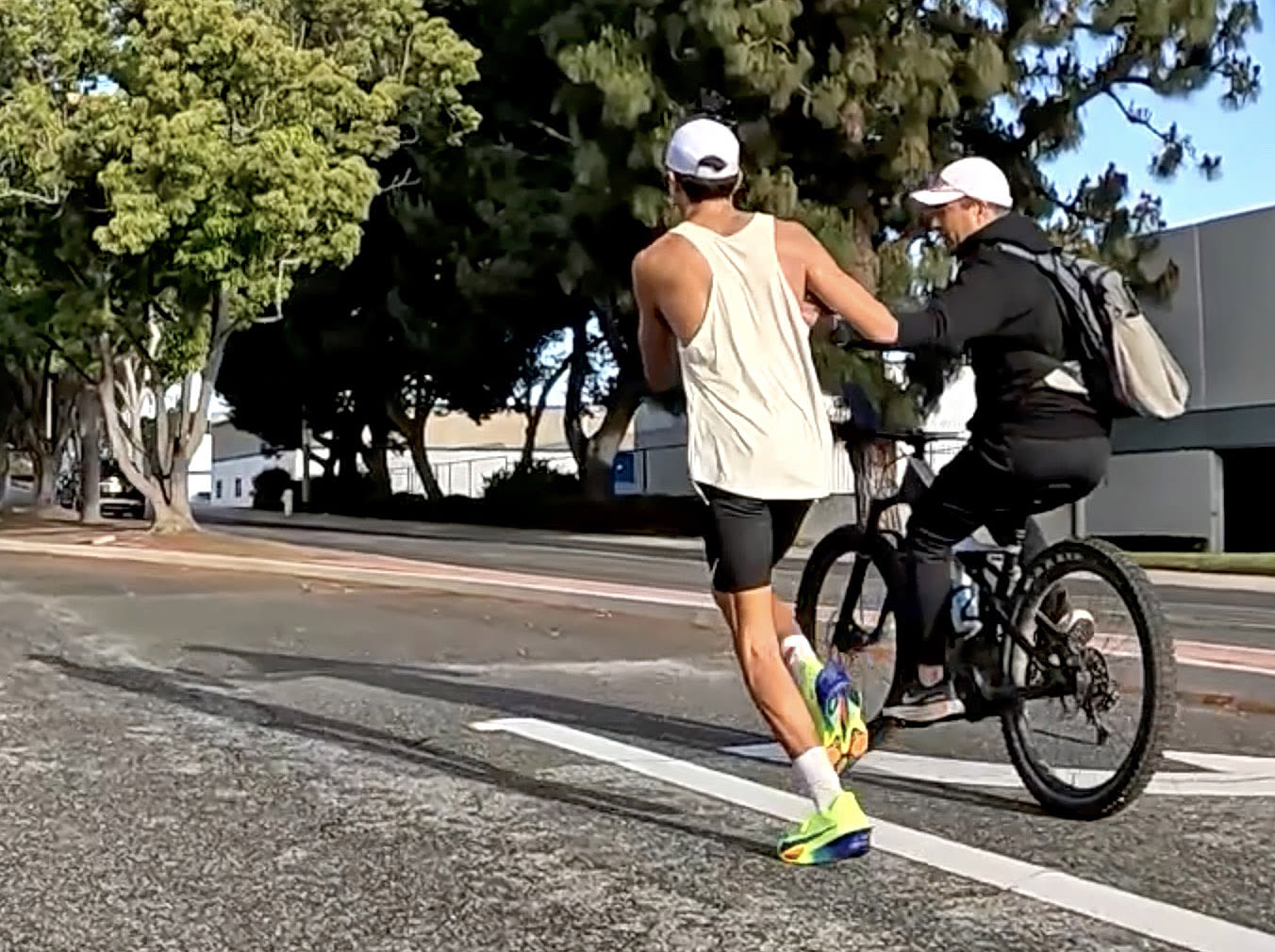 His dad gave him water on way to winning O.C. Marathon. He got disqualified for drinking it