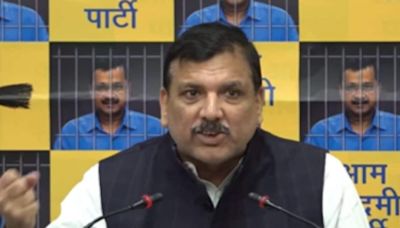 AAP MP Sanjay Singh Accuse BJP of 'Messing' with CM Kejriwal's Health - News18